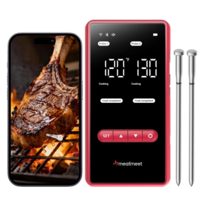 Smart Bluetooth Meat Thermometer with Dual Temperature Probes