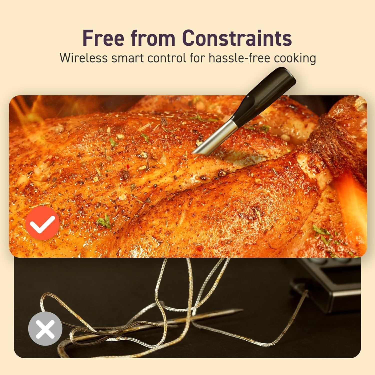 Wireless Bluetooth Meat Thermometer for BBQ and Kitchen - Image 6